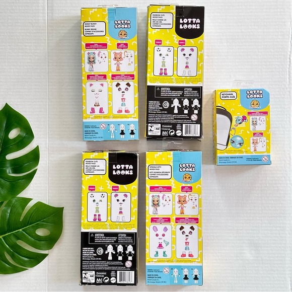 Lotta Looks Faces & Keychain NEW - Picture 5 of 5